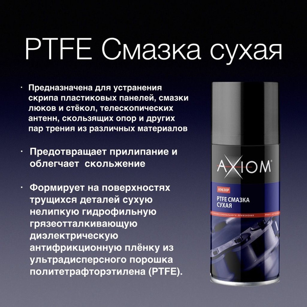 Смазка сухая PTFE - купить в интернет-магазине OZON по выгодной цене ...