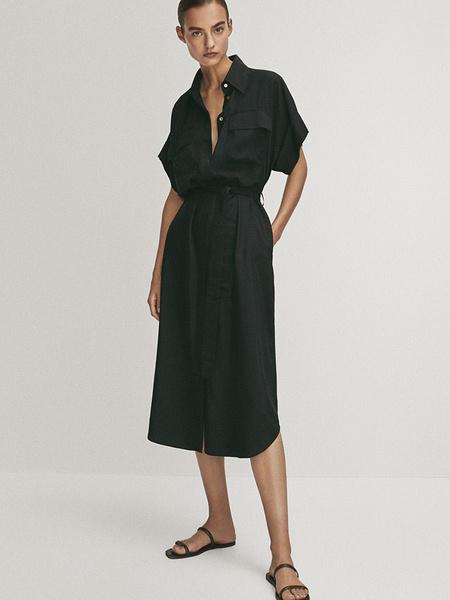 Женские платья Massimo Dutti Балет, Женский, Лето, размер 46, материал ...