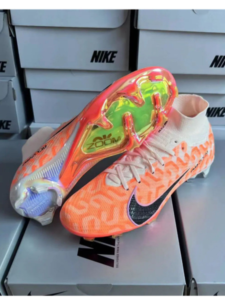 Бутсы Nike, 33, светло-оранжевый - купить по выгодной цене в интернет ...