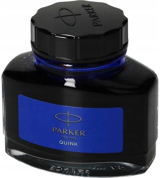 Чернила для перьевой ручки Parker Quink Z13 (CW1950377) синие чернила ...