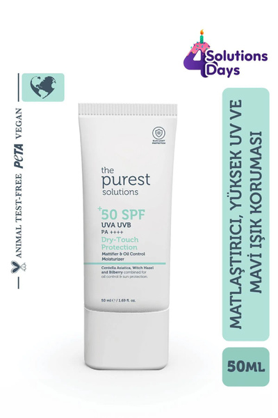 The Purest Solutions Матирующий солнцезащитный крем Spf 50 для жирной и ...