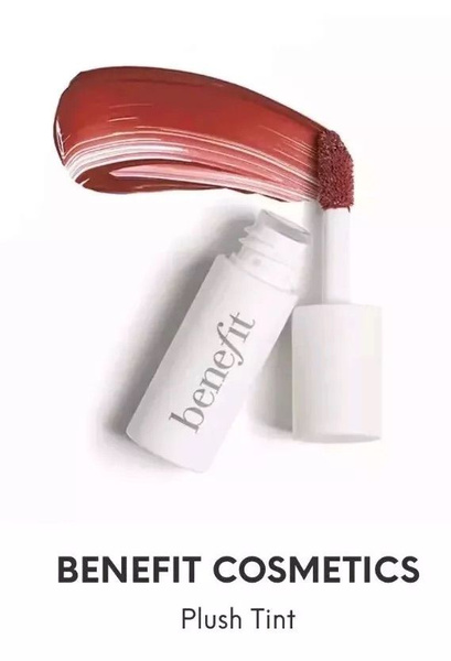 Benefit мини жидкий тинт для губ, оттенок: 20 Red Velvet mini (2мл ...