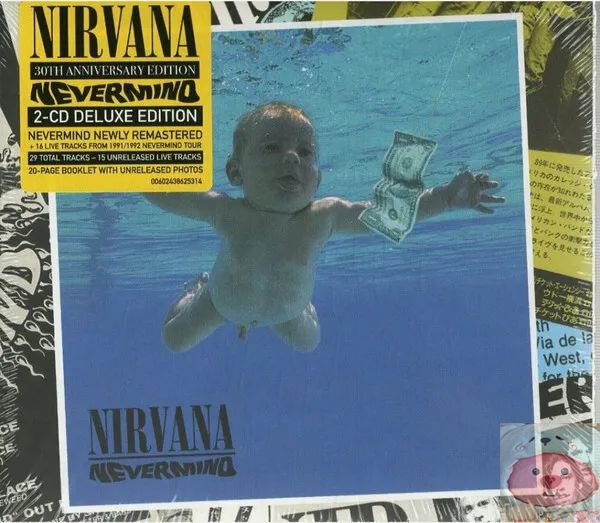 Виниловая пластинка Nirvana - Nevermind(2CD), 2021(30th Anniversary ...