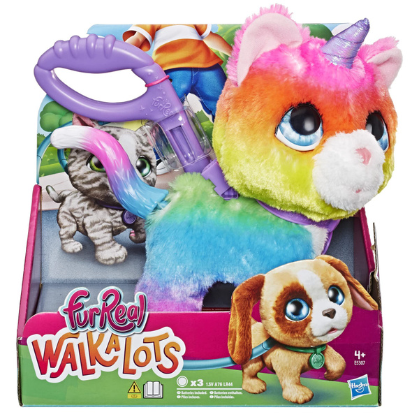 Hasbro FurReal Friends Walkalots Интерактивный кот-единорог ...