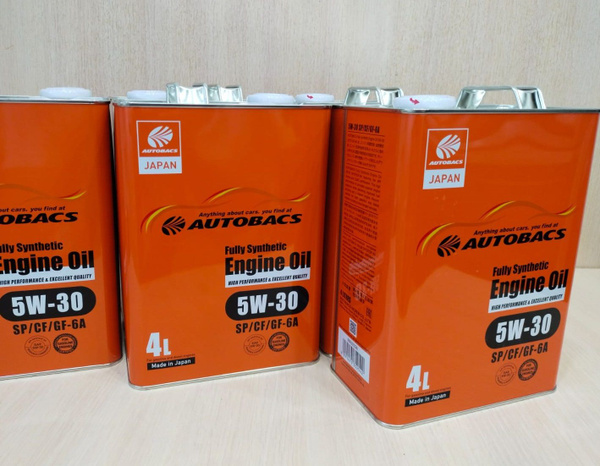 Масло моторное Autobacs 5W-30 Синтетическое - купить в интернет ...