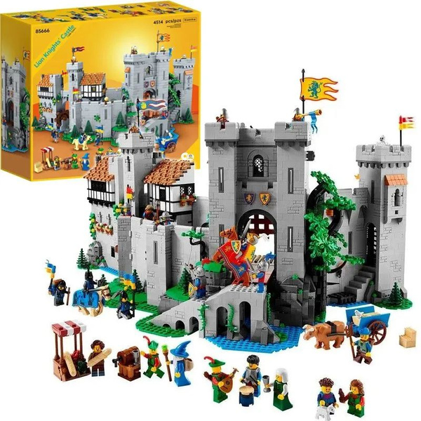 Конструктор Большой Замок Рыцарей Льва / 4514 деталей - купить с ...