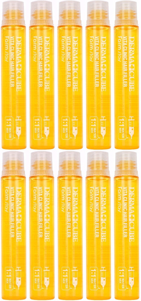 Филлер для волос FarmStay Derma Cube Vita Clinic Hair Filler 10 шт ...