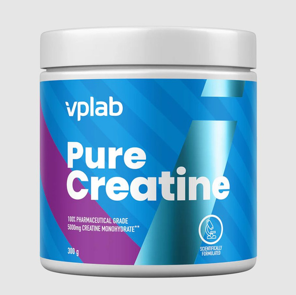 VPLAB Pure Creatine Monohydrate 300g, Моногидрат креатина для ...