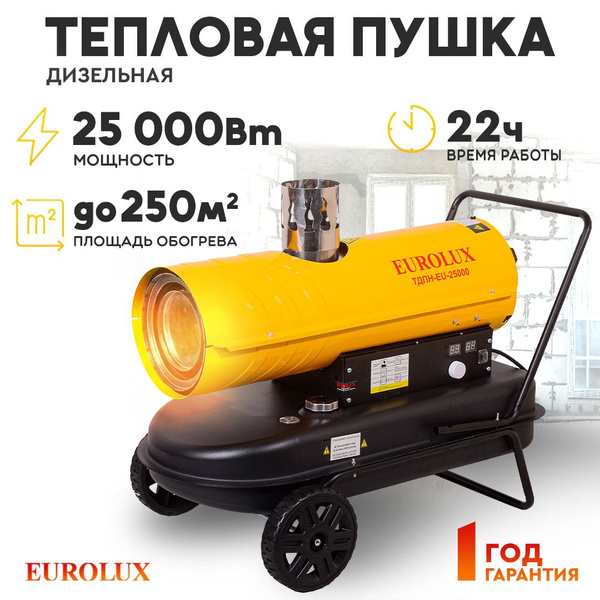 Тепловая дизельная пушка непрямого нагрева обогреватель для склада ...