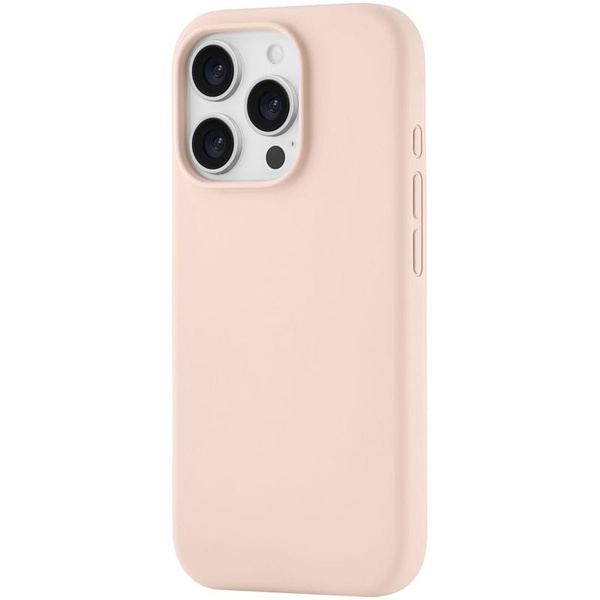 Чехол moonfish MagSafe для iPhone 16 Pro, силикон, soft-touch, розовый ...