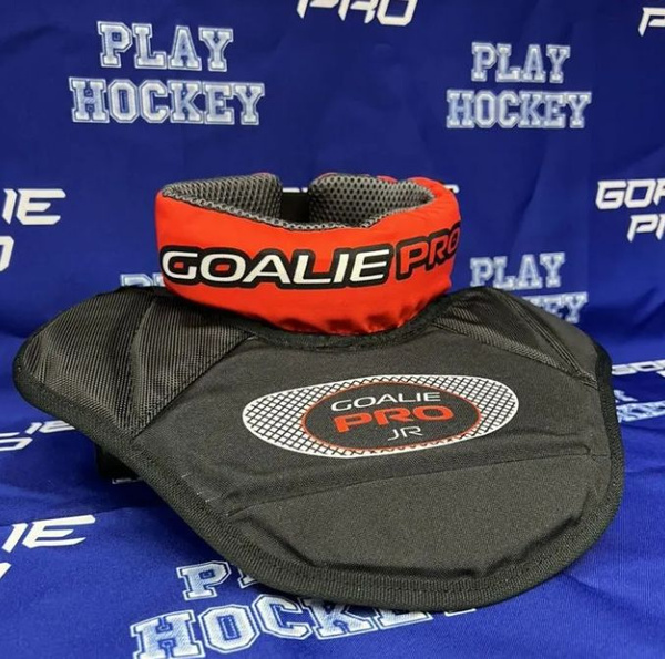 Защита хоккейная Goalie pro Защита шеи мягкая, Нейлон, посадка ...