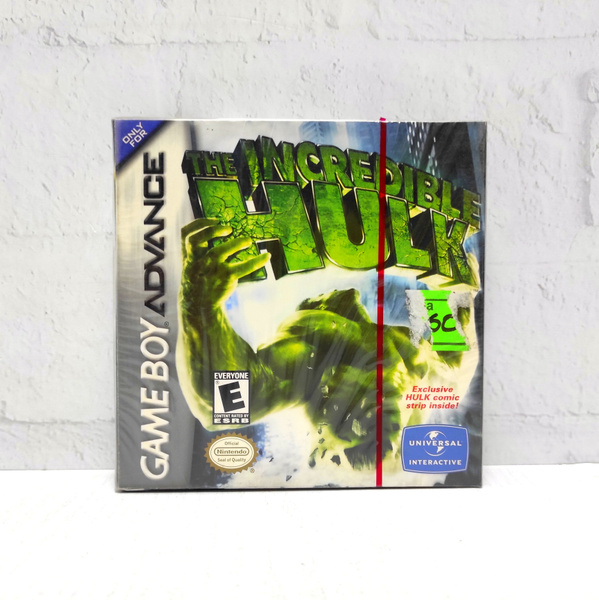 Игра The Incredible Hulk ENG на картридже Game Boy Advance (Game Boy ...