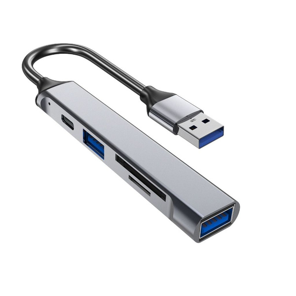 Многопортовая док-станция с концентратором USB Type C 5 в 1 и ...
