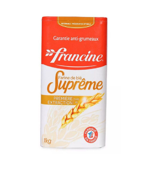 Мука пшеничная высшего сорта, Francine, 1 кг, Франция - купить с ...