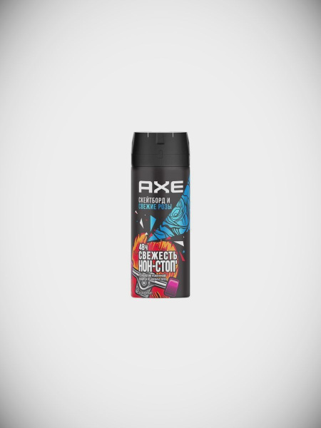 Характеристики Дезодорант-спрей Axe, Скейтборд и свежие розы 150 мл ...