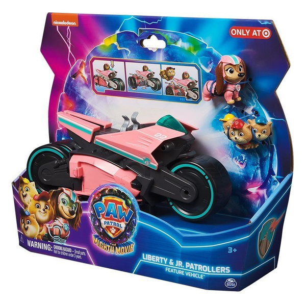 Игровой набор PAW Patrol Либерти на мотоцикле трансформере Щенячий ...
