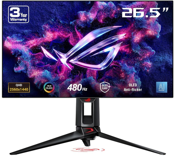 Характеристики ASUS 27" Монитор Игровой ROG Swift oled PG27aqdp 480hz ...