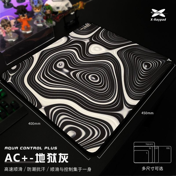 Игровой коврик для мыши Aqua Control+, L, белый, черный купить на OZON ...