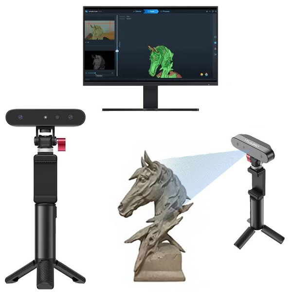 CR-Scan Ferret 3D-сканер, используемый для 3D печати и моделирования ...