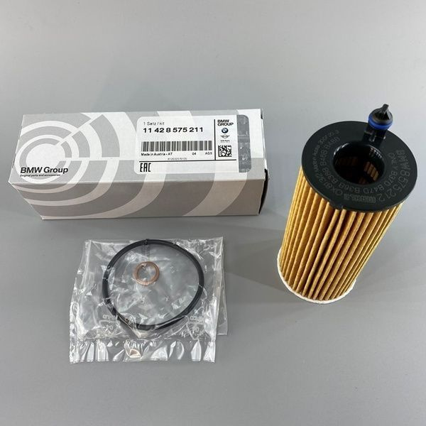 BMW Фильтр масляный арт. 11428575211, 1 шт. купить на OZON по низкой ...