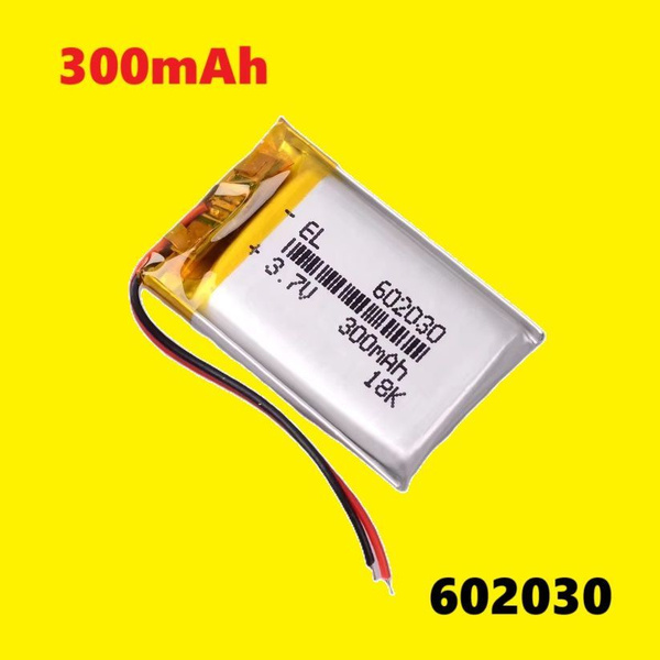 Характеристики Аккумулятор 602030 Li-Pol Battery 3.7V 300mAh батарея ...
