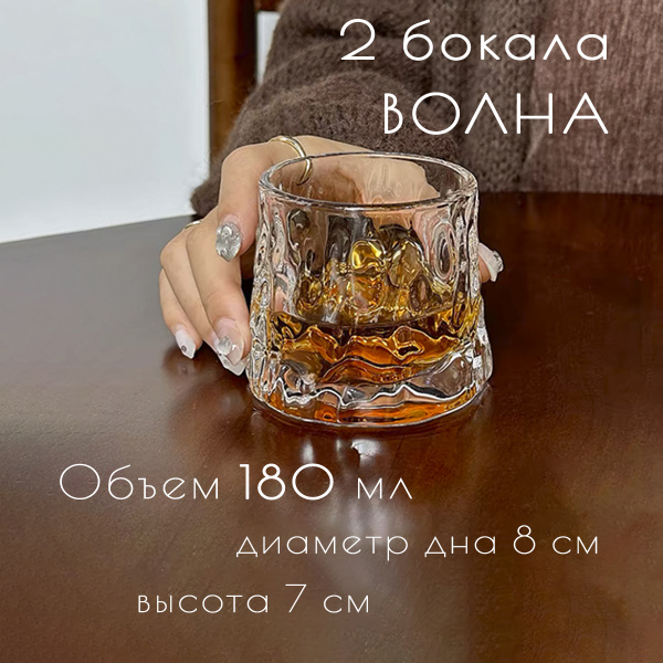 Набор бокалов "Волна", 180 мл купить c доставкой на OZON по низкой цене ...