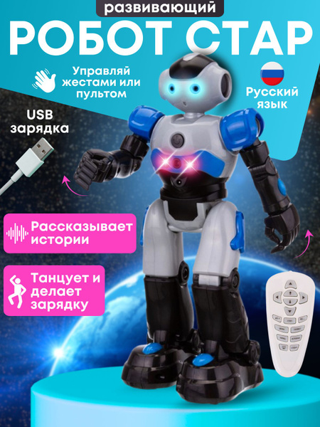 Интерактивный говорящий робот купить на OZON по низкой цене (1852004051)