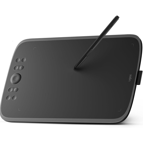 Графический планшет, A4, iOS, Mac OS, 8192 уровня, черный купить c ...