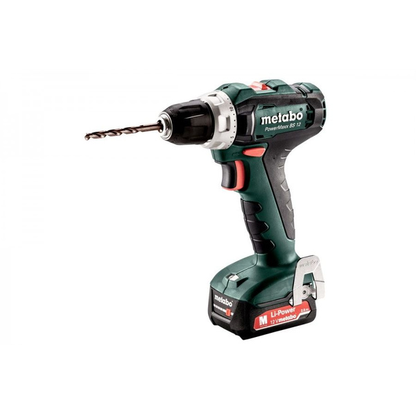 Дрель-шуруповерт аккумуляторная Metabo PowerMaxx BS 12, арт. 601036500 ...