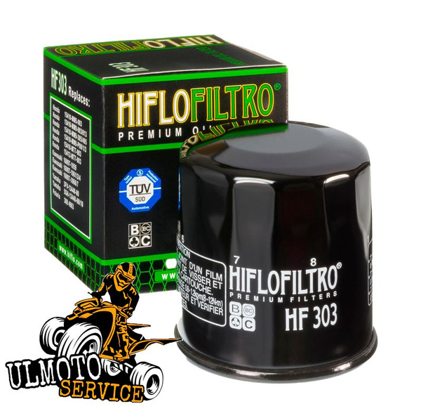 Фильтр масляный HIFLO FILTRO HF303 Honda Kawasaki Yamaha Motorcycle ...