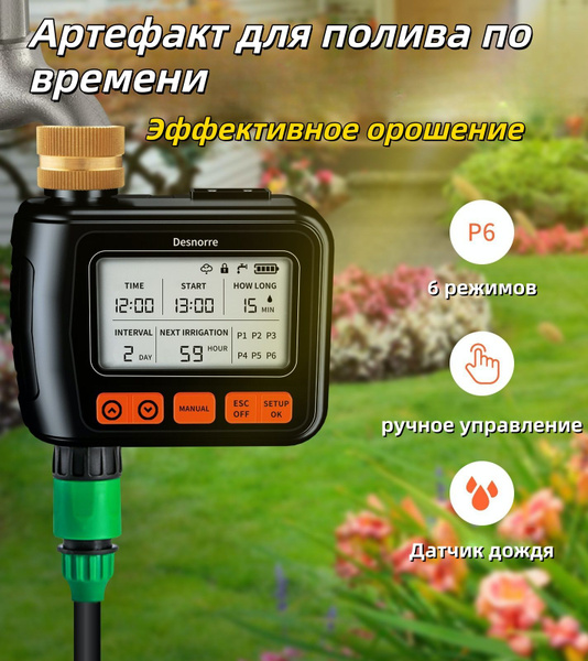 Автоматическое устройство для полива, временной артефакт для полива ...