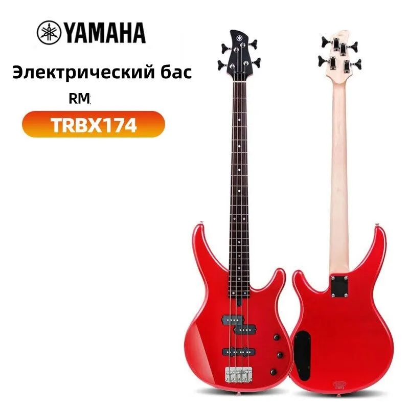 Yamaha Бас-гитара TRBX174 BL 4-струнная, корпус Клен