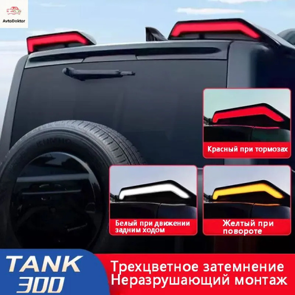 Спойлер автомобиля, 2 шт.купить c доставкой на OZON по низкой цене ...