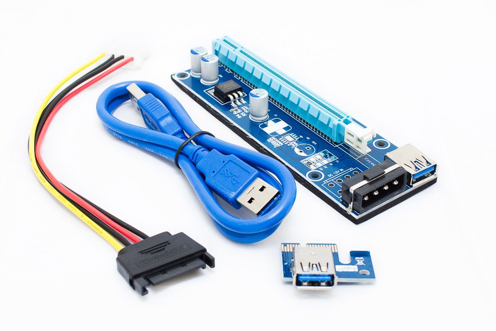 РайзерPCI-EX1-X16VER.006/007USB3.060см