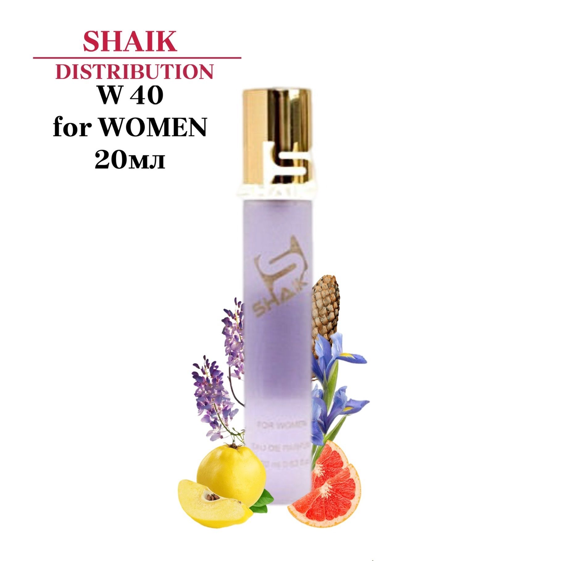 SHAIK PARIS W 40 Floral Fruity Парфюмерная вода 20мл Женская