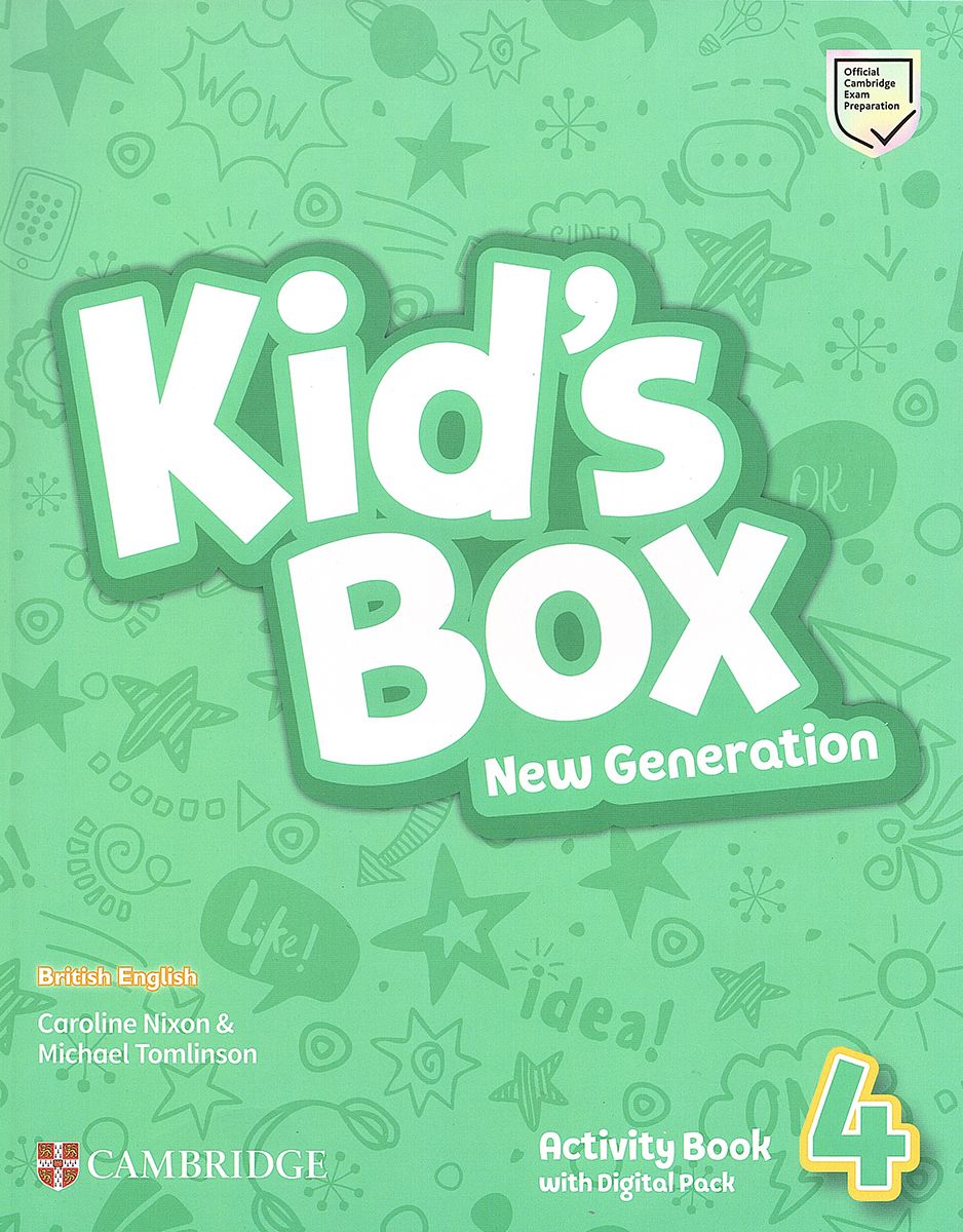 Kids box 4 activity book. Kid's Box 4 activity book ex.2 p.52. Kid's Box New Generation Starter class book with Digital Pack British English.