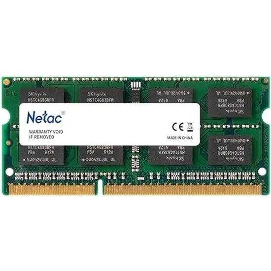 NetacОперативнаяпамятьМодульпамятидляноутбукаSODIMM8GBDDR3L-1600NTBSD3N16SP-08NETAC1x8ГБ(ntbsd3n16sp-08)