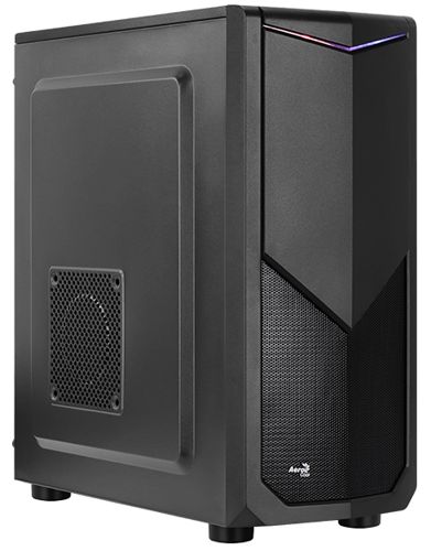 Корпус AeroCool Tomahawk S v4, ATX, Midi-Tower, USB 3.0, черный, без БП (4718009156760)