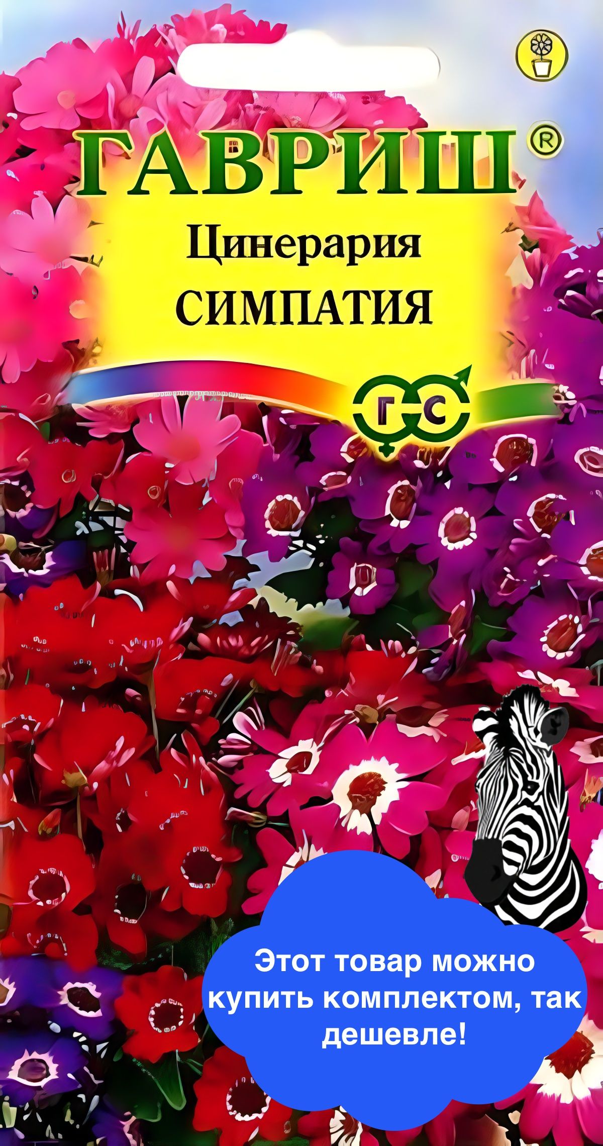 Цинерария Гибридная Купить Семена