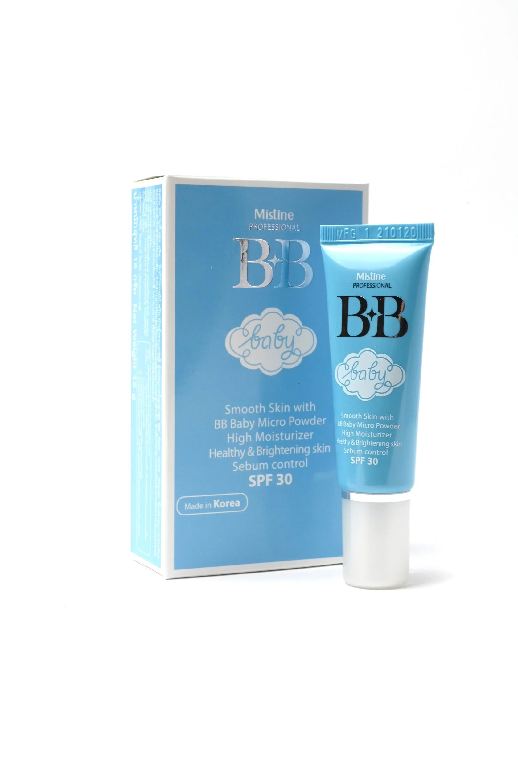 Тональный BB-крем для лица Mistine BB Baby Face SPF30 15 мл