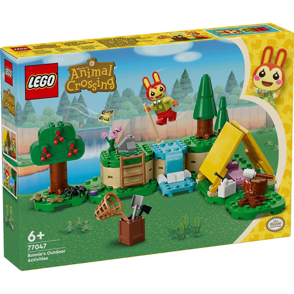 Lego 77047 Animal Crossing Развлечения Банни на свежем воздухе - купить с  доставкой по выгодным ценам в интернет-магазине OZON (1440633737)