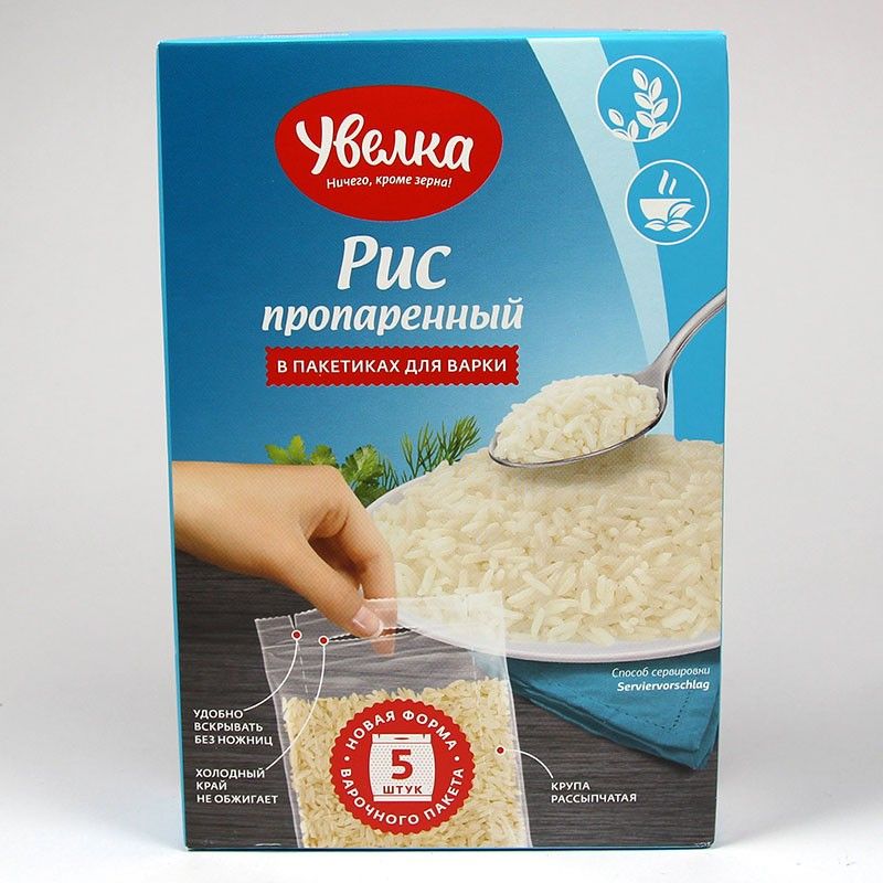 Рис в пакетиках Озон