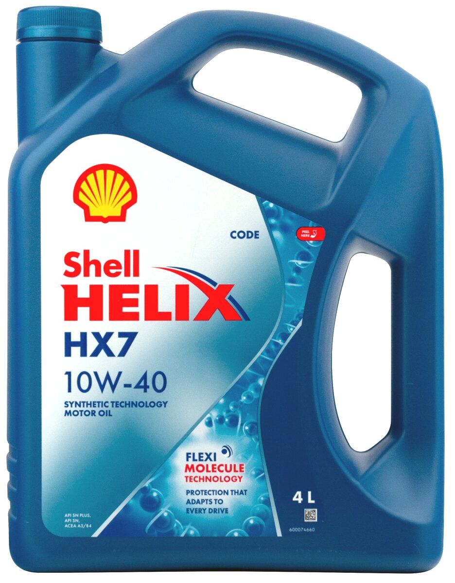 Shellhelixhx710W-40Масломоторное,Синтетическое,4л