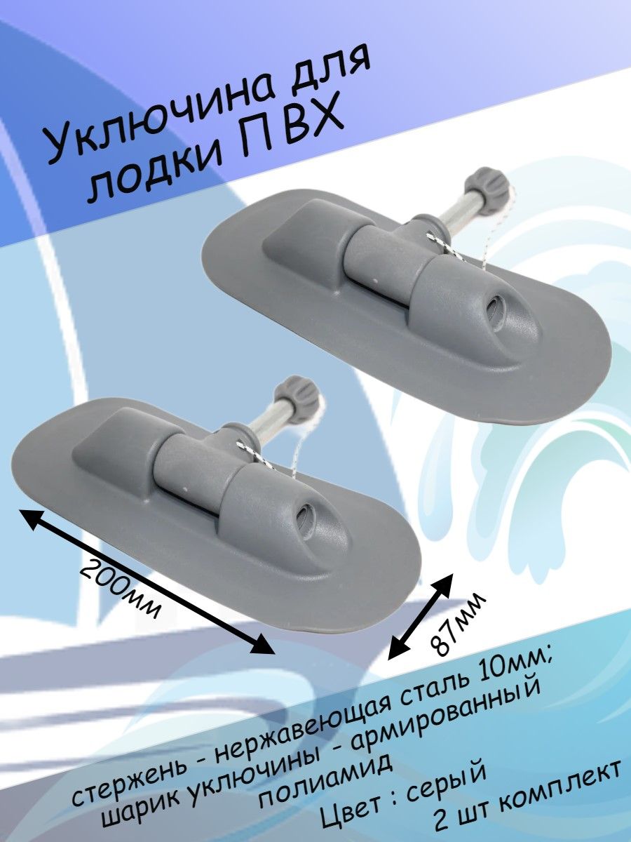 Универсальное крепление для лодочных аксессуаров