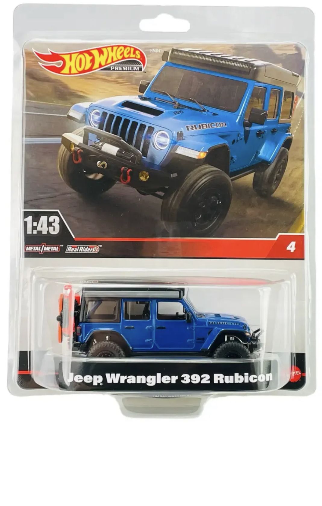 Машинка Hot Wheels Premium Real Riders 1/43 Jeep Wrangler 392 Rubicon / Хот  Вилс Премиум - купить с доставкой по выгодным ценам в интернет-магазине  OZON (1482291780)