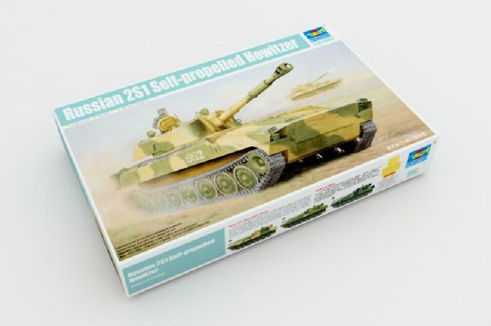 Trumpeter 1/35 05571 Русская самоходная гаубица 2С1 Танки