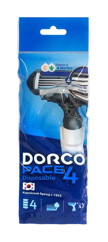 Одноразовый станок для бритья Pace 4 Blade Disposable Razor