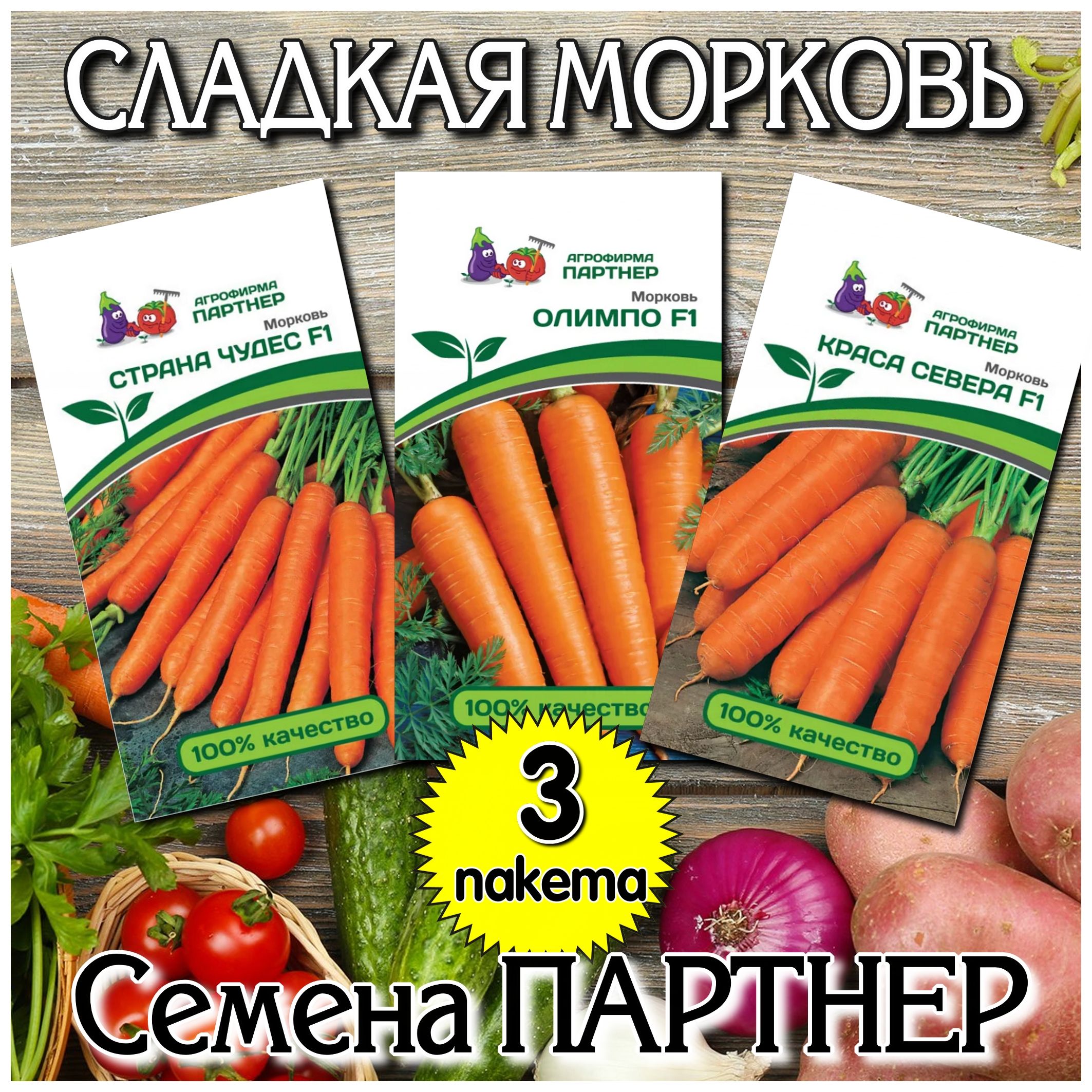 Морковь от Партнера 3 в 1!