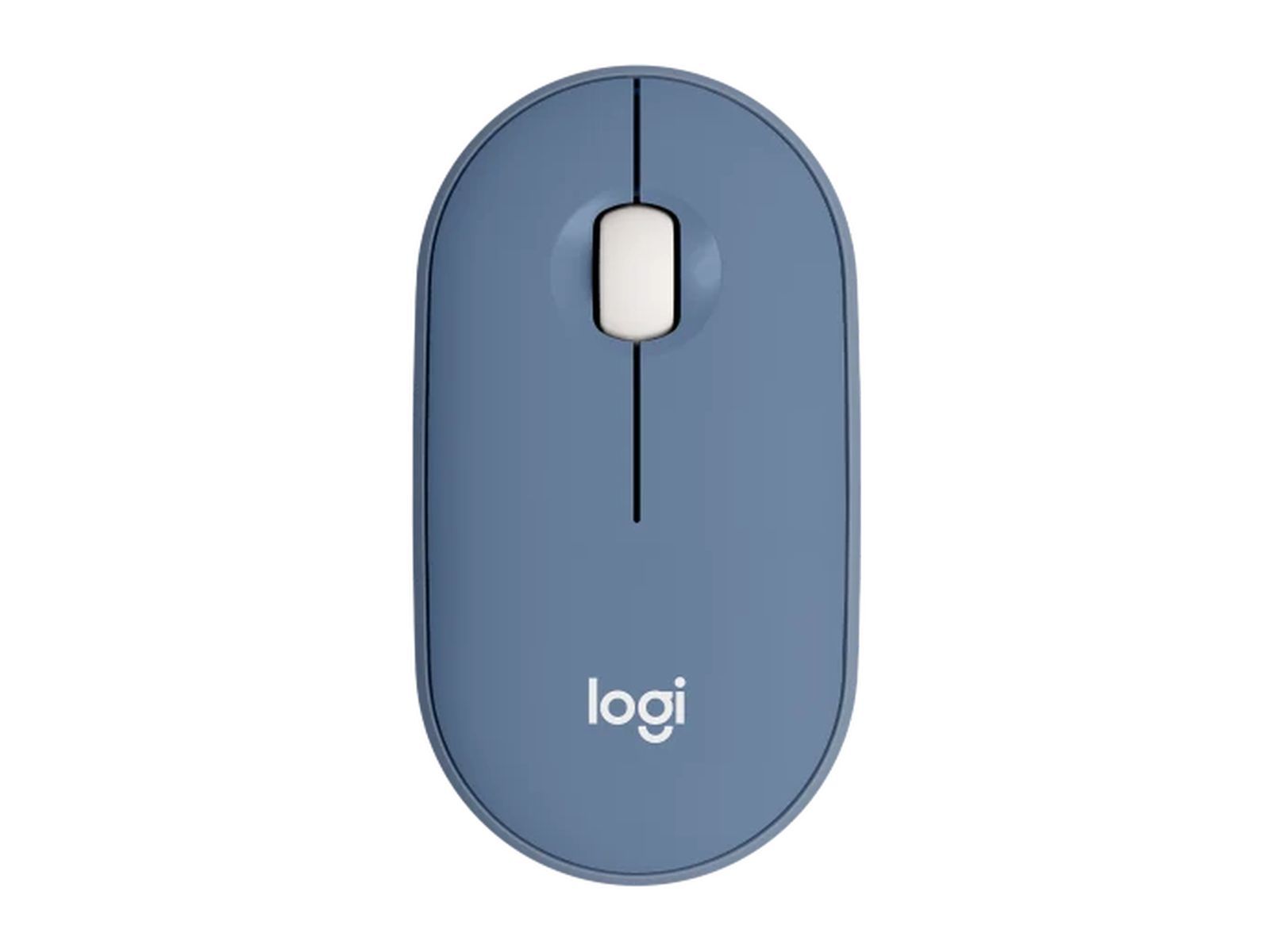 LogitechМышьбеспроводнаяPebbleM350,синий