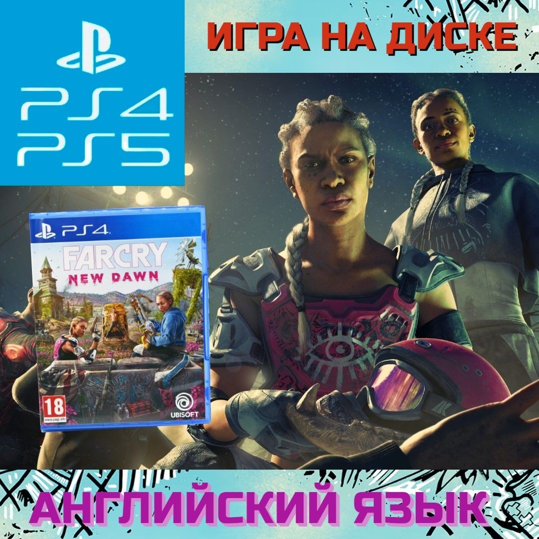 Игра Far Cry New Dawn (PlayStation 4, PlayStation 5, Английская версия)  купить по низкой цене с доставкой в интернет-магазине OZON (1006549610)